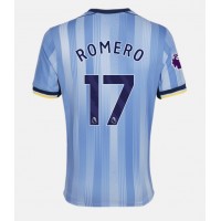 Billiga Tottenham Hotspur Cristian Romero #17 Borta fotbollskläder 2024-25 Kortärmad